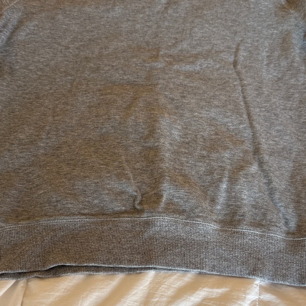 Vuori Jeffreys Pullover Gray Long Sleeve Top - Picture 13 of 15